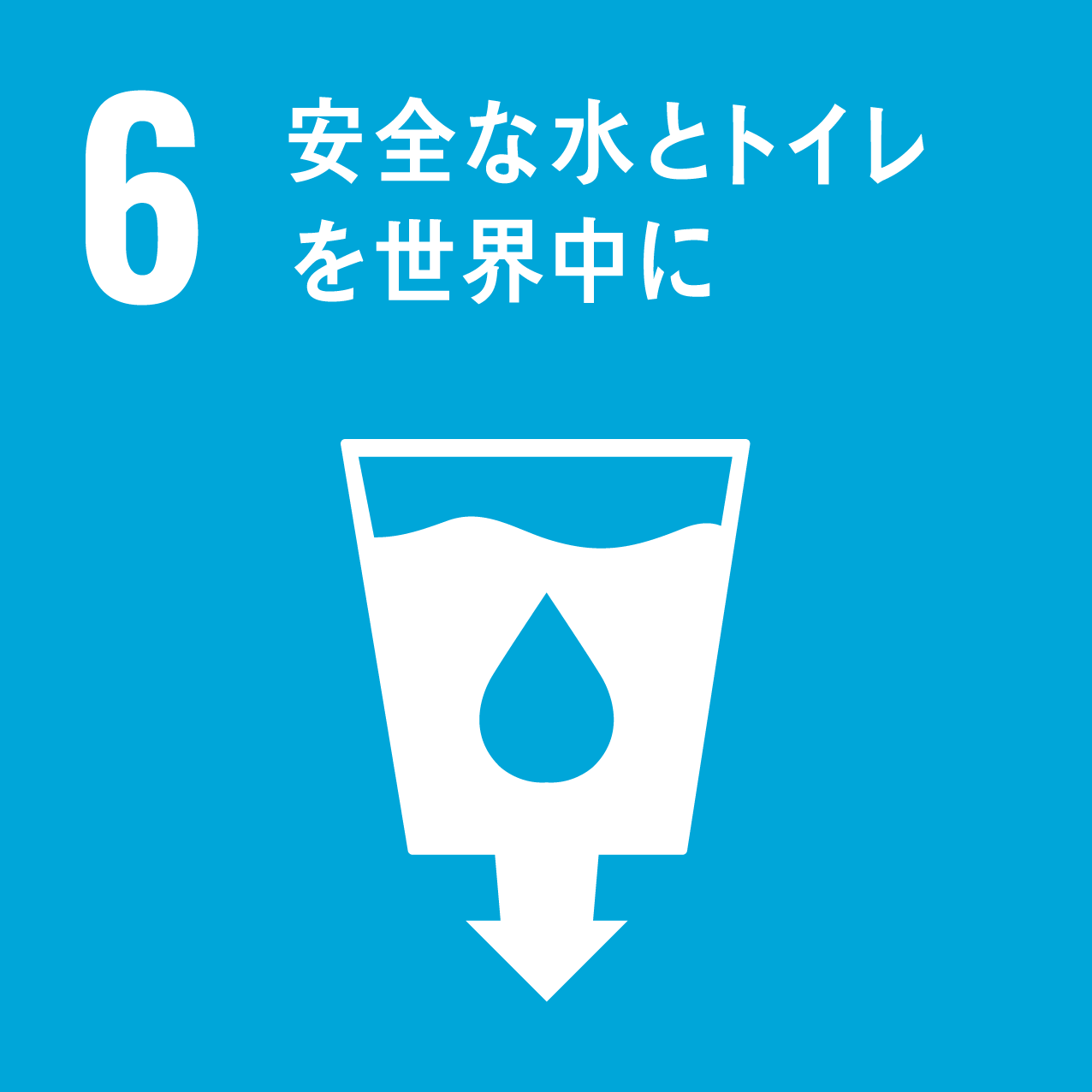 SDG 6 安全な水とトイレを世界中に